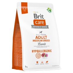 BRIT CARE Dog Hypoallergenic Adult Medium Lamb 1 kg