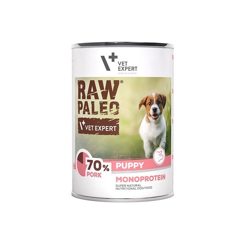 RAW PALEO Puppy Pork Monoprotein 400g