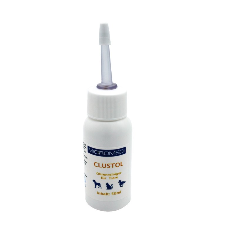MICROMED Vet Clustol Płyn do higieny uszu 50ml