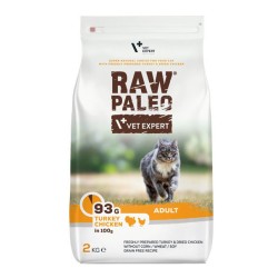 RAW PALEO Adult Cat Turkey and Chicken 6 kg