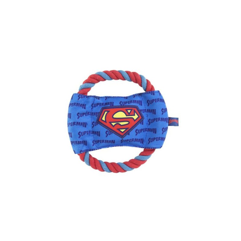 FOR FAN PETS Szarpak sznur Superman 15 cm