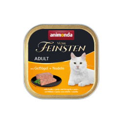 ANIMONDA Cat Vom Feinsten Adult - Drób z makaronem 100g