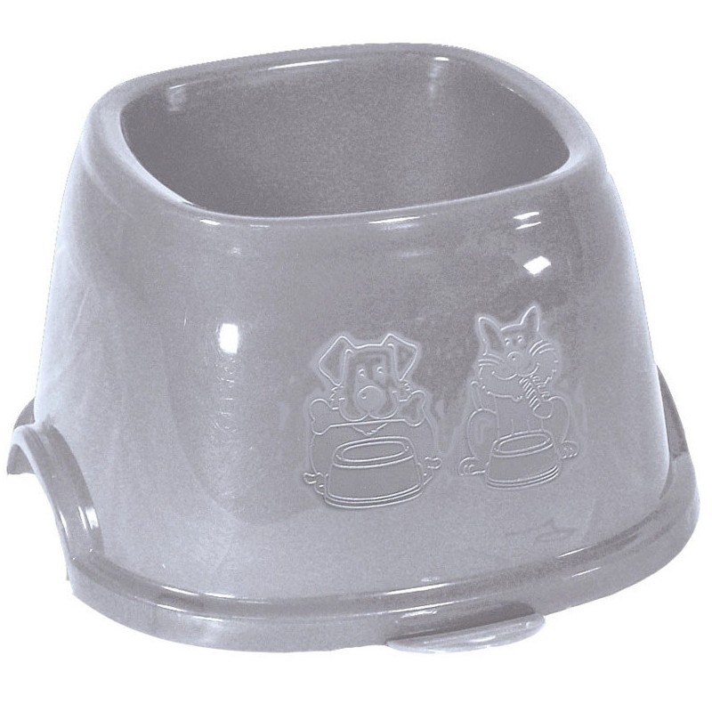 ZOLUX Miska BREAK 9 antypoślizgowa / wysoka 0,7l - szary