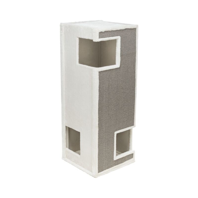 TRIXIE Drapak wieża dla kota Gerardo 100 cm - biało/szary