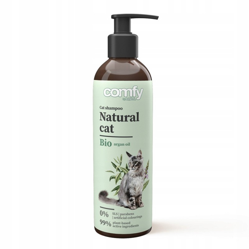 COMFY Shampoo Natural Cat 250 ml - szampon dla kotów