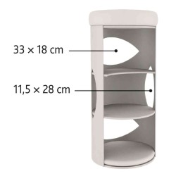 TRIXIE Drapak Wieża dla kota Gracia 85 cm - jasnoszary