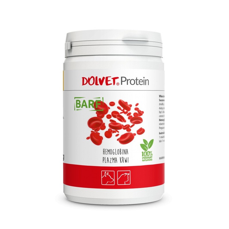 DOLFOS Dolvet Protein 200g - hemoglobina, plazma krwi dla psa / kota