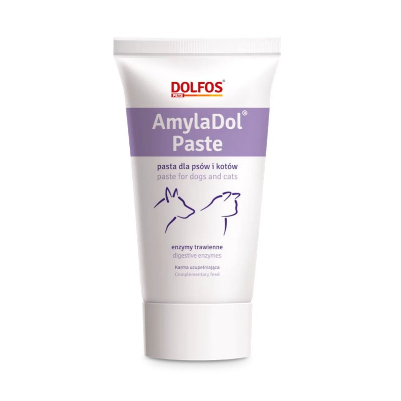 DOLFOS Amyladol paste 50g - wyrównywanie zaburzeń trawienia pies i kot