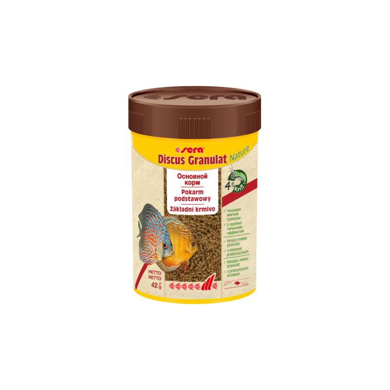 SERA Granulat Discus Granules 100ml - pokarm dla pielęgnic