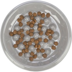 TRIXIE Slow feed - ceramiczna miska dla kota 0,25l / 18 cm / zapobiega łaczywemu połykaniu pokarmu
