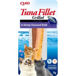 INABA CAT TUNA filet z tuńczyka w bulionie z krewetek 15g