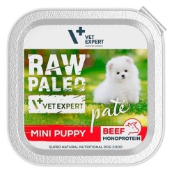 RAW PALEO Pate Mini Puppy Beef 150g