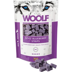 WOOLF Soft blueberry strips 100g