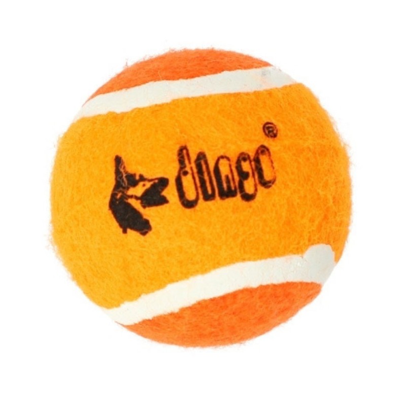 DINGO Zabawka dla psa piłka tenisowa Ø 6,5 cm piankowa