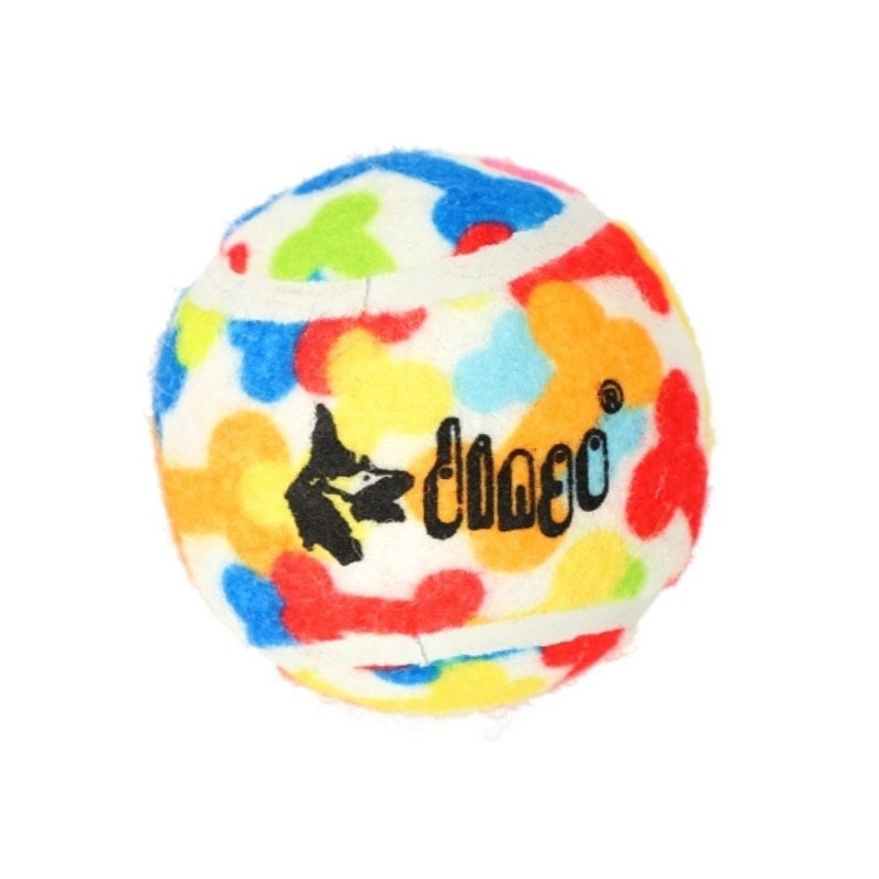 DINGO Zabawka dla psa piłka tenisowa ø 6,5 cm