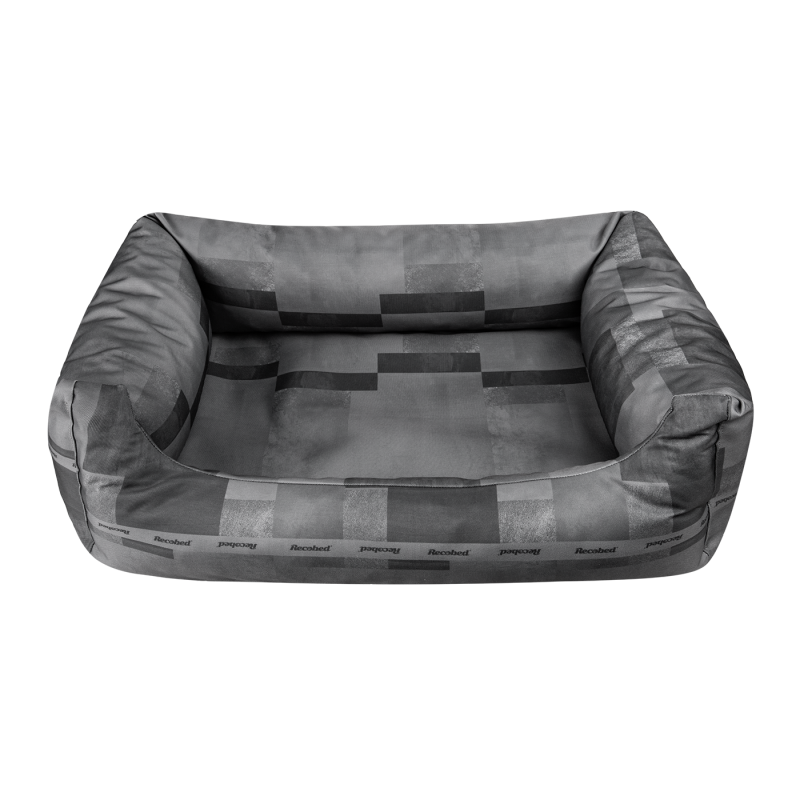 RECOBED Kanapa Loft szary rozmiar M: 80 x 65 x 21 cm