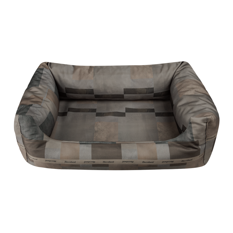 RECOBED Kanapa Loft - brąz rozmiar M: 80 x 65 x 21 cm