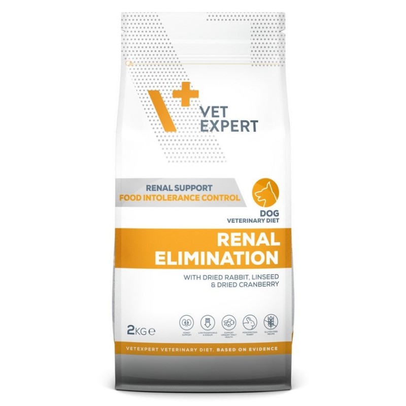 VETEXPERT 4T Vet. Diet Dog Renal Elimination 2kg