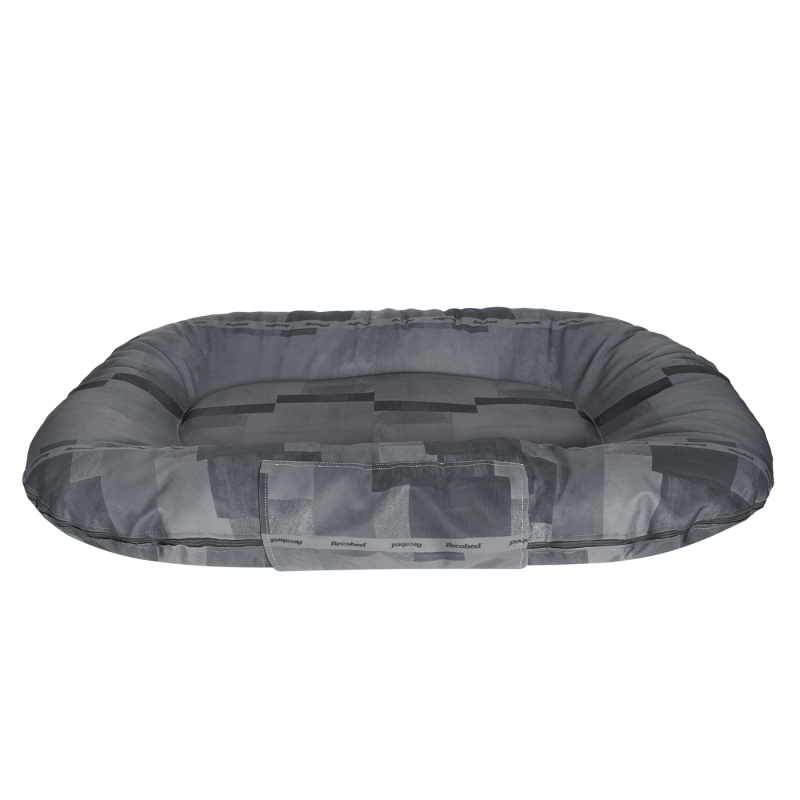 RECOBED Ponton Loft szary rozmiar L: 125 x 90 x 16 cm