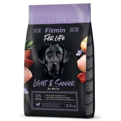 FITMIN Dog For Life Light and Senior 2,5 kg