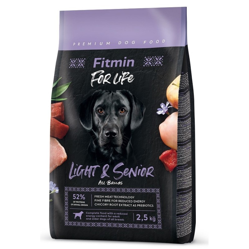 FITMIN Dog For Life Light and Senior 12 kg