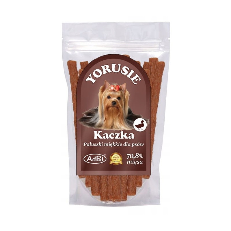 ADBI Yorusie Paluszki mięsne z kaczką 250g