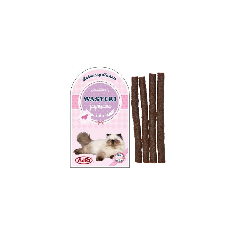 ADBI Yorusie Wasylki Kabanosy dla kota z jagnięciną 100g