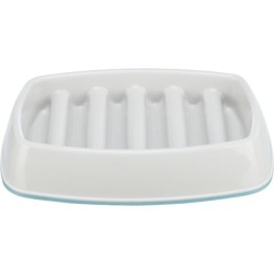 TRIXIE Slow Feeding miska plastikowa spowalniająca jedzenie 0,25l / 21×14 cm