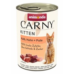 ANIMONDA KOT Carny Kitten - Cielęcina, kurczak, indyk 400g