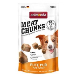 ANIMONDA Meat Chunks  Dog Przysmaki Czyste kawałki mięsa - Indyk 60g