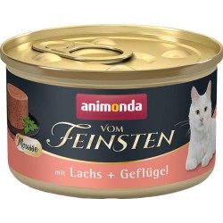 ANIMONDA Cat Vom Feinsten Mus - Łosoś z drobiem 85g