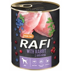 DOLINA NOTECI RAFI Królik, Borówki i Żurawina 800g