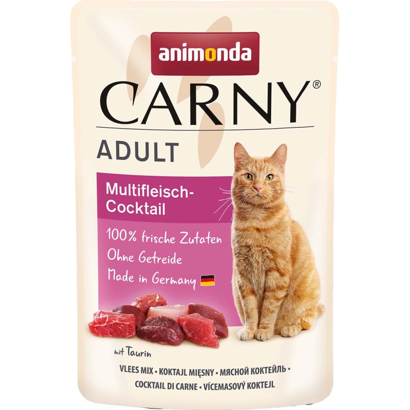 ANIMONDA Carny Adult - Koktajl mięsny 85g (saszetka)