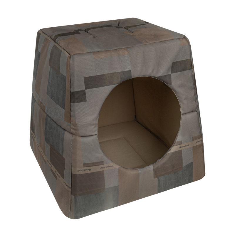 RECOBED Budka 2 w 1 Loft Brąz