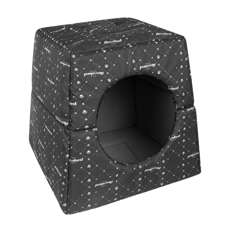 RECOBED Budka 2 w 1 Fusion Czarny