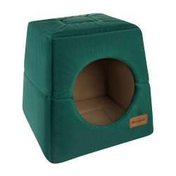 RECOBED Budka 2 w 1 Welurowe zielony