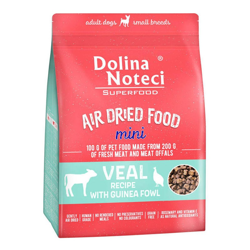 DOLINA NOTECI Superfood Mini Cielęcina i Perliczka 1kg