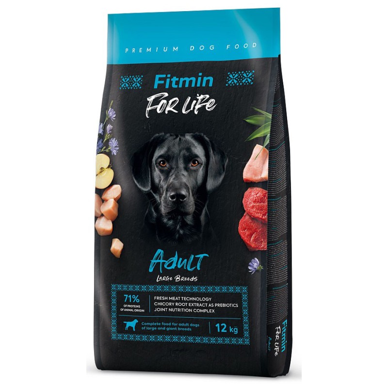 FITMIN Dog For Life Adult Large Breeds 12kg