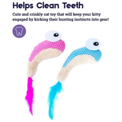 PETSTAGES Dental Shrimpies - Krewetki dla kota