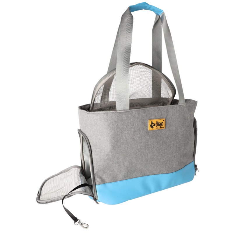 DINGO transporter dla zwierząt domowych 41 x 20 x 30 cm - niebieski