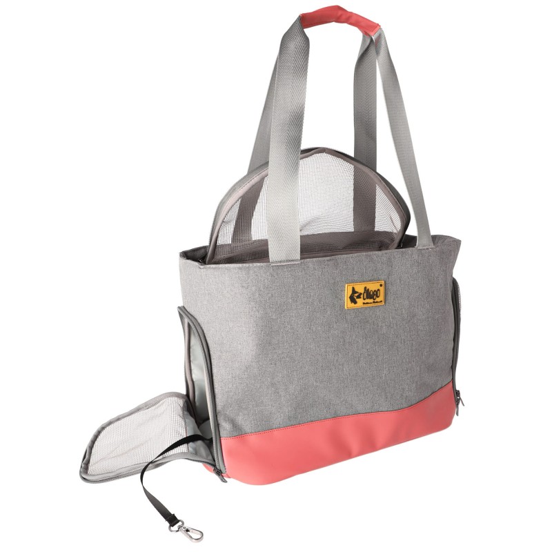 DINGO transporter dla zwierząt domowych 41 x 20 x 30 cm - różowy