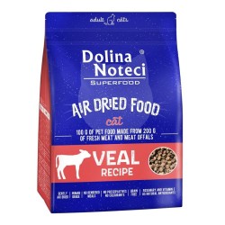 DOLINA NOTECI Superfood Danie z Cielęciny - karma suszona dla kota 1kg