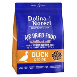 DOLINA NOTECI Superfood Sterilised Danie z Kaczki - karma suszona dla kota 1kg