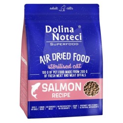 DOLINA NOTECI Superfood Sterilised Danie z Łososia  - karma suszona dla kota 1kg