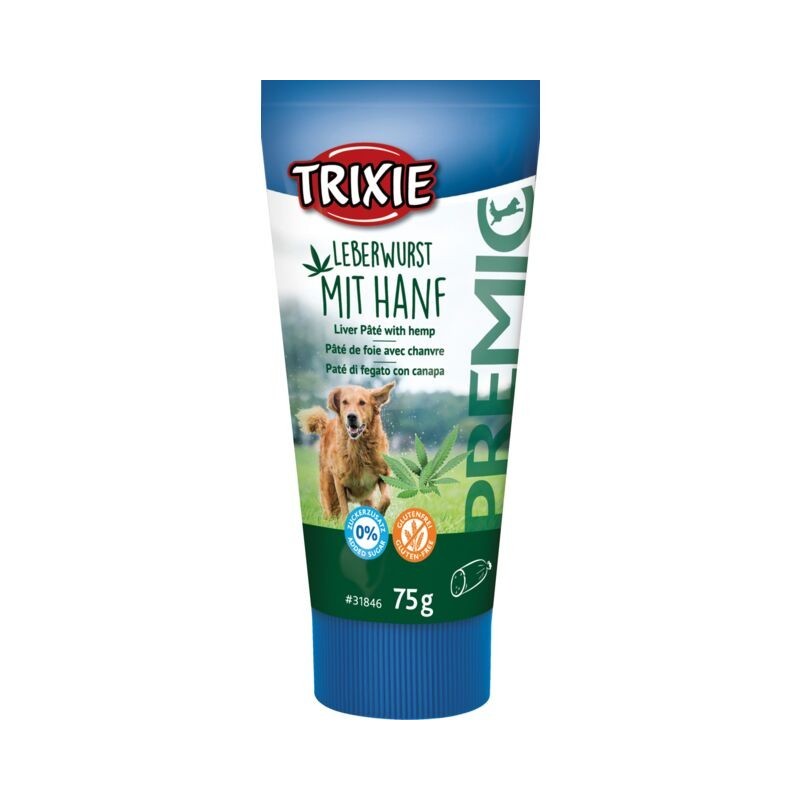 TRIXIE PREMIO pasztet z wątróbki z konopiami 75g