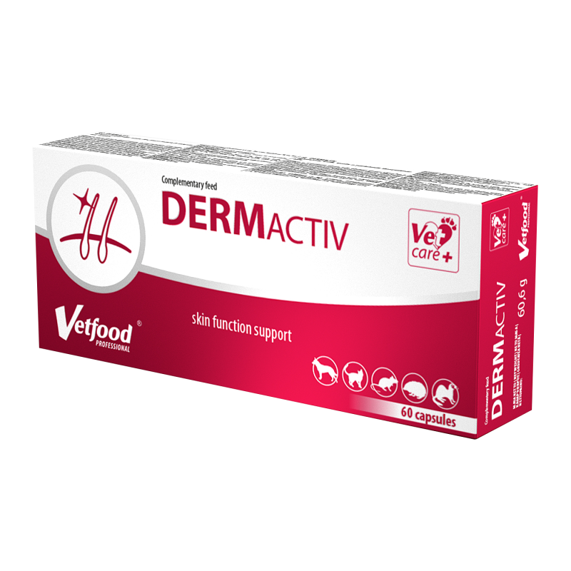VETFOOD Dermactiv (blister) 60 kapsułek