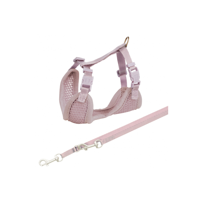 TRIXIE Junior Szelki ze smyczą dla szczeniaka purpurowy S-M