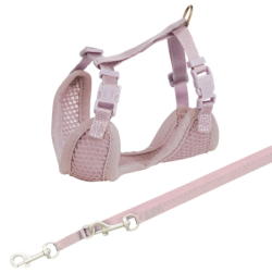 TRIXIE Junior Szelki ze smyczą dla szczeniaka purpurowy M-L