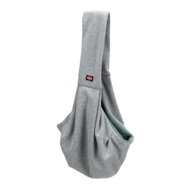 TRIXIE Soft nosidło przednie jasnoszary / miętowy