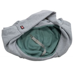 TRIXIE Soft nosidło przednie jasnoszary / miętowy